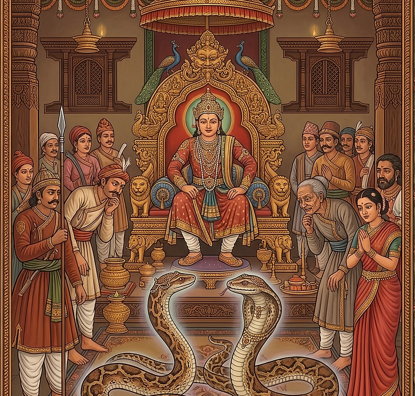 Serpent couple seeking refuge image 2
