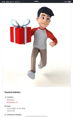 boy with gift