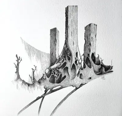 Decaying Pillars