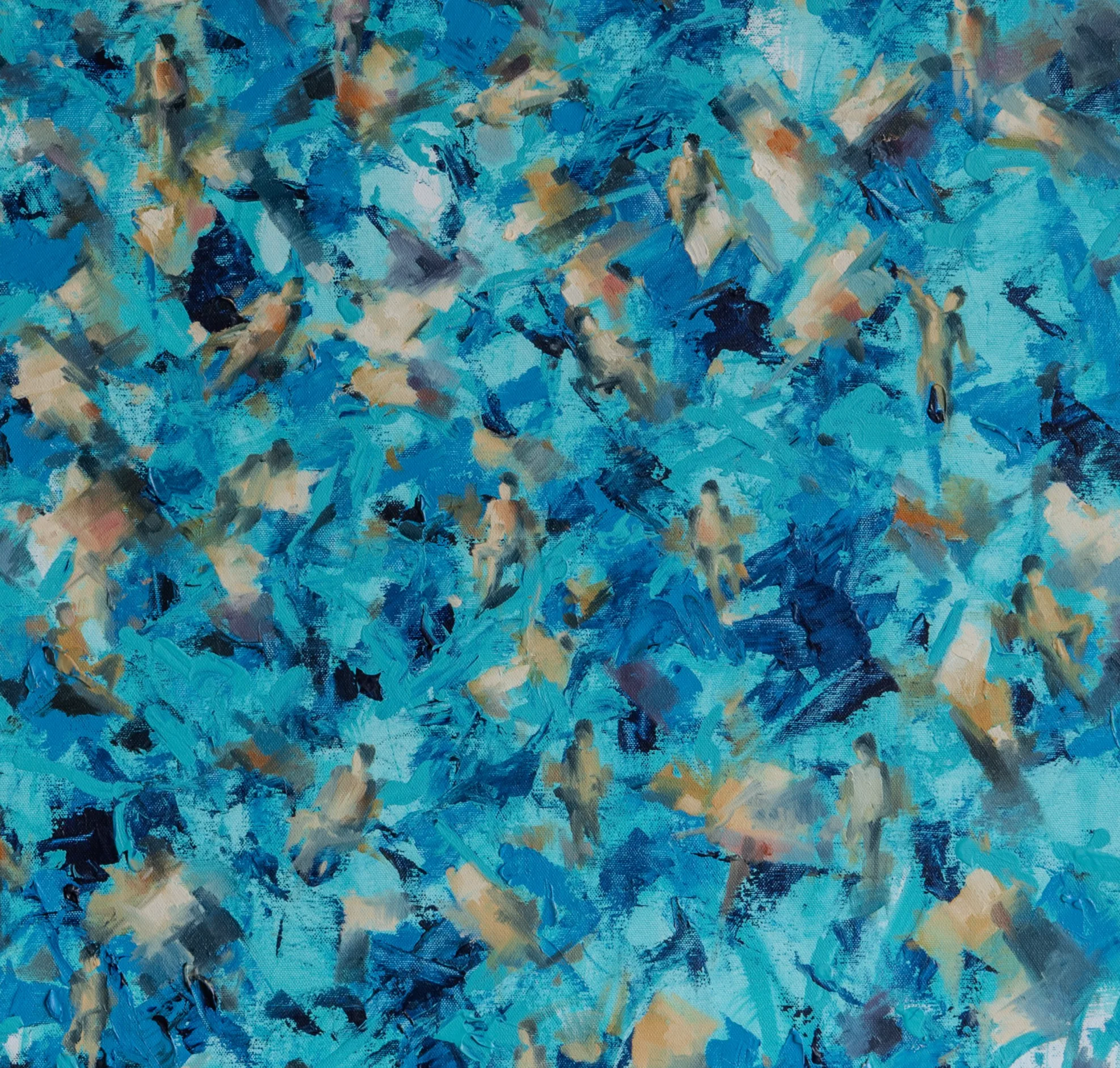 Blue people image 2