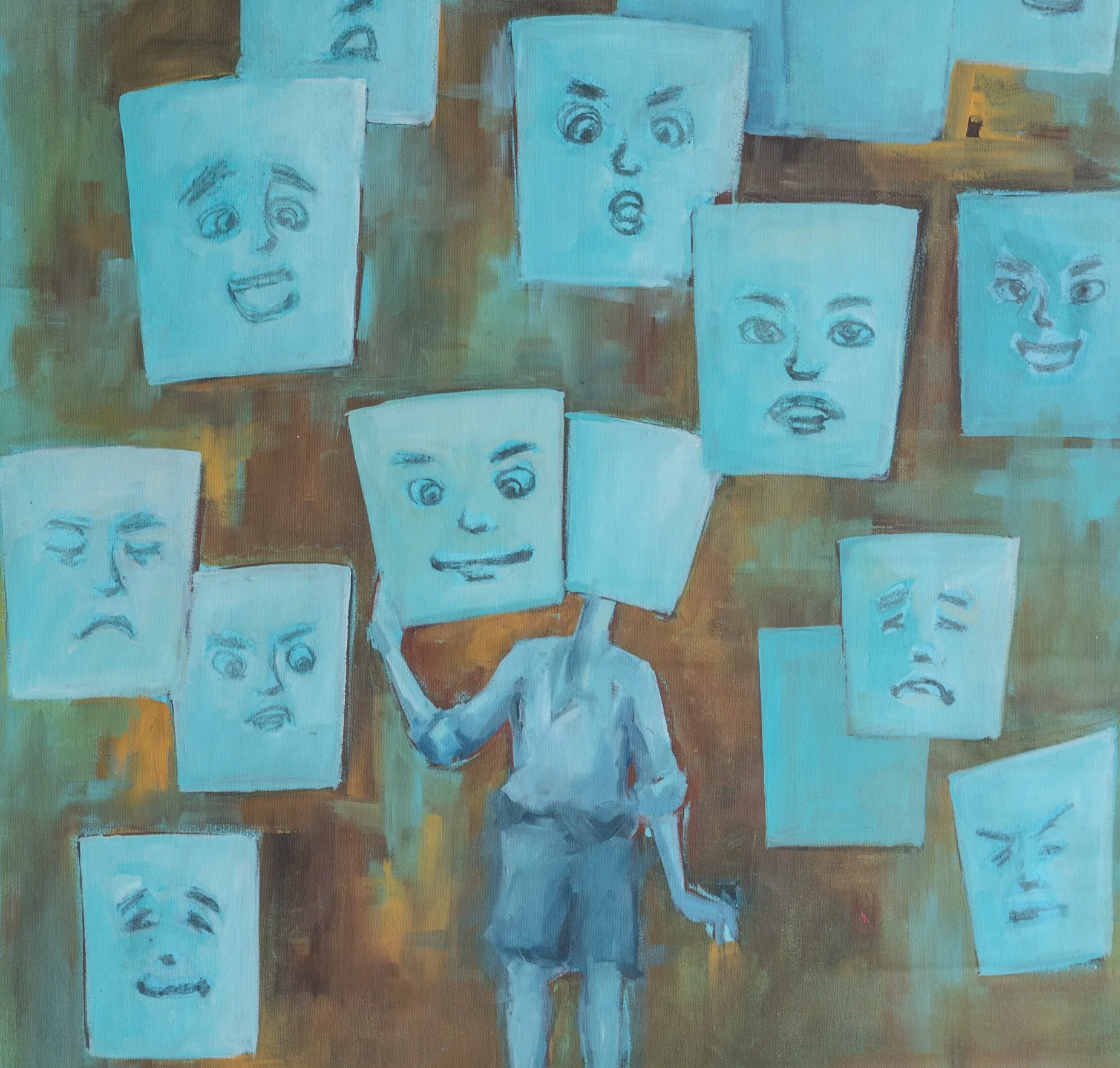 A Man's Multiple Face image 2
