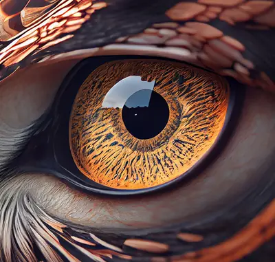 Staring of eye