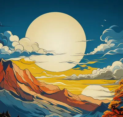 Moonlit Symphony of the Highlands