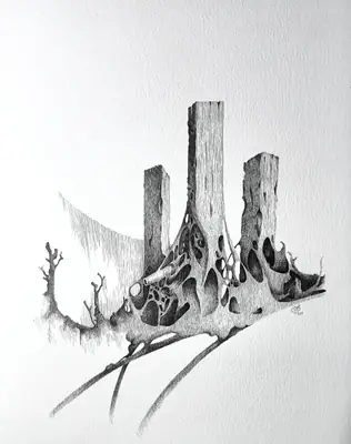 Decaying Pillars