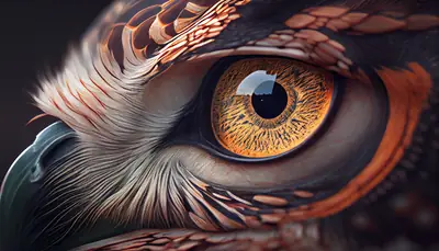 Staring of eye